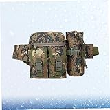 Yardwe Sport Hüfttasche für Outdoor Aktivitäten Multifunktionale Gürteltasche im Camouflage Design Verstellbarer Gürtel und Strapazierfähig für Handy und Wertsachen