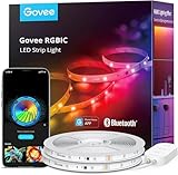Govee LED Strip 20m, RGBIC LED Lichterkette mit Segmentcontrol, Musik Sync, 64 Szenenmodus, Steuerbar via App-Steuerung,Farbwechsel, Geeignet für Zuhause Schlafzimmer, 2 Rollen Streifen von 10M