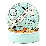 Funky Ouma African BBQ Gewürz 55 g – Würziger Rub mit Kräutern & wenig Salz – 100% natürliche Zutaten – Perfekt für Steak, Hähnchen, Koteletts & Gemüse – Südafrikanische Grill Gewürzmischung