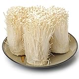 150 Pcs Enoki Pilze Samen, Enoki Mushroom, Inoki Pilze Eigene Pilze Züchten Bonsai Samen Champignons Selber Züchten, Balkonpflanzen Gemüse Samen, Champignons Frisch Winterfeste Pflanzen