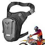 Beintasche für Herren Damen: Beintasche Motorrad Beintasche Damen Gürteltasche Herren Hüfttasche Damen Multifunktionale beintasche Abnehmbare Beingurte, Wandern, Camping, Klettern, Radfahren, Angeln