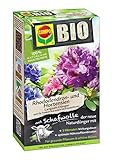 COMPO BIO Rhododendron- und Hortensiendünger, Pflanzen-Dünger für alle Rhododendren und andere Moorbeetpflanzen, 5 Monate Langzeitwirkung, 2 kg