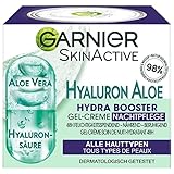 Garnier Hyaluron Aloe Hydra Booster Gel-Creme Nachtpflege, feuchtigkeitsspendend und erfrischend, 50 ml