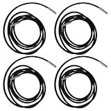 Ipetboom 4 Stück Teiliges Ersatzseil Liegestuhl mit Elastischem Belastbarem Seil Geeignet für Relaxsessel und Gartenliegen Praktische Reparaturlösung für Komfortables Sitzen im Freien