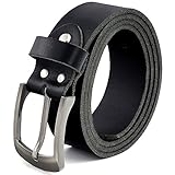 Fa.Volmer ® Gürtel Herren Ledergürtel aus Büffelleder...