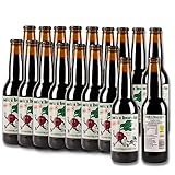 18er Pack (18 x 330ml) Rote Bete und Schwarze Johannisbeeren Saft - Vegan - Gemüsesaft - Fruchtsaft - Roten Beeten - Hochwertiger -Saft - Saftkur - ohne Zuckerzusatz - ohne Konservierungsstoffe