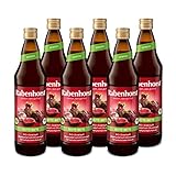 RABENHORST Rote Bete BIO 6er Pack (6 x 700 ml) -...