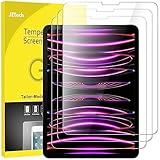 JETech Schutzfolie für iPad Air 5/4 10,9 Zoll, iPad Pro 11 Zoll (2022/2021/2020/2018 Modelle), Gehärtetem Displayschutzfolie, 2 Stück