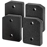 Pyroclasia 4 Stück Trockner Filter für Miele T1 9164761 Serie Original Sockelfilter für Wärmepumpentrockner 207 x 157 x 30mm Schwammfilter Trockner Ersatzteile Schaumstofffilter Sponge Fein/Grob