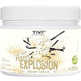 TNT Geschmackspulver 'Flavour Explosion' (Dreamy Vanilla/ 250g) • Unter 7 kcal pro Portion • Kalorien sparen • Ideal für Joghurt, Quark, Protein-Shakes, etc.