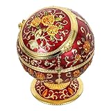 Toyvian Aschenbecher Terrasse Rauchen Aschenbecher Zuhause Tragbarer Dekorative Desktop Für Schreibtisch Red