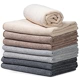 Happy Home Mikrofasertücher 40x40 cm | 8 Stück Putzlappen Küche | Microfasertücher in Vier Farben | Microfaser Putztuch Fenster Lappen | Mikrofaser - Reinigungstuch