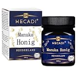 Manuka Honig MGO 850+ I Original aus Neuseeland I mit zertifiziertem und Garantiertem Inhalt von MGO I 250 gramm