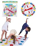 Partyspiele,Bodenspiel,Bewegungsspiele Indoor,Familienspiel mit Spielmatte Fur Lustige Spiele Geeignet für Kindergeburtstage,Familienspiele,Gesellschaftsspiele,Teamarbeit Durch Aktive Atmosphäre