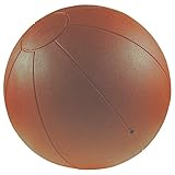 Sport-Tec TOGU Medizinball Fitnessball Gewichtsball Rehaball aus Ruton 28 cm, 2 kg, BRAUN