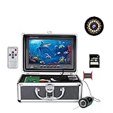 BAFEIYA 9 Zoll DVR Fisch Finder Unterwasser Angeln 1080P Kamera HD 1280 * 720 15 stücke Weiße LEDs + 15 stücke Infrarot Lampe 15 m Kamera for Angeln(15m Cable with DVR)
