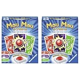 Ravensburger 26701 - Mau Mau Extreme, Kartenspiel mit Buzzer, Klassiker für 2-6 Spieler, Ablegespiel für Kinder und Erwachsene ab 6 Jahren (Packung mit 2)