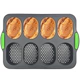 Myrindor Brotbackform, Baguette Backform, Backformen, Baguette-backblech, Baguetteblech, Silikonform Brotformen, Baguetteform, Brötchen Backblech, Brötchenform, Brötchenbackform, Brötchenbackformen