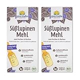 Govinda Süßlupinenmehl (600g) | 40 % pflanzliches Protein | glutenfrei, vegan & eiweißreich | ideal zum Backen & Kochen | Ei-Ersatz | aus der EU, abgefüllt in Deutschland