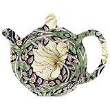The Leonardo Collection William Morris Pimpernel Teebeutelablage für Küche und Zuhause, Britisches Design, langlebige Teebeutelablage für gebrauchte Teebeutel, Teebeutelform mit modernem Design