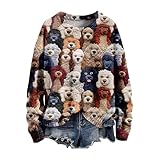 Weihnachtspullover Rundhalsausschnitt Hässliches T Shirt Christmas Pyjama Family Set Strickpullover Damen Gr 52 Strickpullover Damen Damenmode Italienisch Kuscheliger Rollkragenpullover