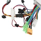 Elektrofahrradcontroller mit Display 48 V 60 V 500W wasserdichte Hochleistungs -Scooter -Controller -Kit für DIY -Elektrofahrräder und Roller Aluminiumlegierung ABS -Material