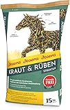 JOSERA Kraut & Rüben Struktur (1 x 15 kg) | Premium Pferdefutter | Getreidefreier Strukturmix | Stärke- & zuckerreduziert| 1er Pack