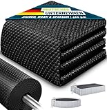 tillvex® Premium Pool Solarplane 400 µm Rechteckig 549x274 cm | Solarfolie Wärmeplane zuschneidbar | Solarabdeckplane Solarabdeckung | Poolheizung Poolsolarplane für Wassererwärmung
