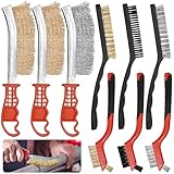 Sinofort Drahtbürste,9 Stück Drahtbürsten...