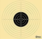 Große *Standard Target XLS* / 54x52 cm/geschlitzt / 200 g/m² Chamois (20 Stück)