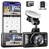 AZDOME Dashcam 1080P FHD Autokamera mit 170° Weitwinkelobjektiv, Loop-Aufnahme, G-Sensor, Parkmonitor und Bewegungserkennung Auto Dashcam KFZ Kamera (M01 MAX)