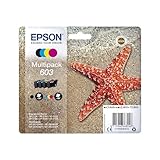 Epson Original 603 Tinte Seestern Multipack 4-farbig Standard, WF-2820DWF WF-2830DWF WF-2840DWF WF-2850DWF XP-2100 XP-2150 XP-3100 XP-3150 XP-4100 XP-4150, ReadyPrint Flex-Tintentarife