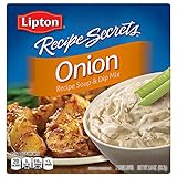 Lipton Recipe Secrets Zwiebelrezept-Suppen- und Dip-Mischung, 56,7 g, 3 Stück
