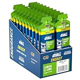 ISOTONIC | Koffeinfreies Energiegel | leistungssteigernde Formel | Zero Fat Zero Sugar | 23 g Kohlenhydrate (20 x 60 g) (Zitrone & Limette)