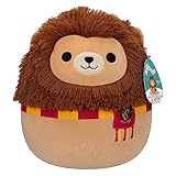 Squishmallows SQWB00065 - Harry Potter Gryffindor 25 cm, offizielles Kelly Toys Plüsch, superweiches Kuscheltier