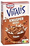 Dr. Oetker Vitalis Knuspermüsli Schoko: Großpackung Knuspermüsli mit Vollmilchschokolade, 4er Packung, (4 x 1,5kg)