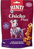 RINTI Chicko Plus KÄSE-SCHINKEN-WÜRFEL für ausgewachsene Hunde - 1 x 80g