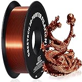 GEEETECH PLA filament 1.75mm Silk Copper, 3D Drucker Filament PLA 1kg Spool