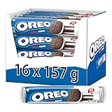 OREO Double Kakaokekse mit doppelter Crèmefüllung mit Vanillegeschmack - Vorratspack zum Teilen - 16 x 157g