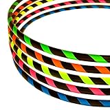 HOOPOMANIA Hula Hoop Reifen für Anfänger [Ø95cm - grün] Hula Hoop Anfänger zum Abnehmen