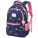 Atarni Rucksack Mädchen Kinderrucksack Schulrucksack Kinder - Grundschule Schultaschen Vorschulrucksack Kindergartenrucksack Schulranzen mit Brustgurt Freizeit School Backpack for Girls