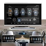 GOINUS22 Auto-Kopfstütze WiFi-Videoplayer, Android 9.0 Auto-Rücksitz-TV-Monitore mit Montagehalterung, IPS-Touchscreen-Multimedia-Monitor, Auto-TV, 1080P HD-Video unterstützen, 10.1''