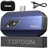 TOPDON Wärmebildkamera für Android TC001, 256 x 192 thermische Auflösung, Temperaturbereich: –20 °C bis +550 °C, für Smartphones und Tablets