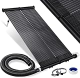 KESSER® Solarkollektor ECO Poolheizung 108 x 74 x 15cm (L x B x H), Warmwasser Heizung Solarheizung für Pools l UV-beständiger Kunststoff l Durchflussmenge 10.000 Litern pro Stunde