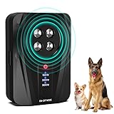 Anti Bell Gerät Hunde, 33FT Auto Antibell Ultraschall Gerät, Hunde Bellen Stoppen mit 3 Modi, Wiederaufladbares Antibell für Hunde, Sichere Ultraschall Gegen Bellen für Kleine und Große Hunde
