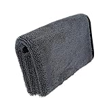 Weiches und kratzfreies Hochleistungs-Mikrofaser-Handtuch, doppellagiges Trockentuch, Autoreinigung, fusselfrei