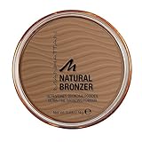 Manhattan Natural Bronzer, Farbe 001 Sunlight, wasserfestes Bronzing-Puder für einen individuell gebräunten Teint, 14 g