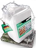 Smabix® [10L] Steinimprägnierung Außen I für 120 m² I Made in Germany, Schutz vor Feuchtigkeit, Imprägnierung für Terrassenplatten, Natursteine, Beton, Pflastersteine, Fassaden, Steinversiegelung