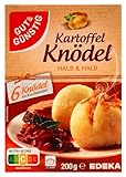 Gut & Günstig Kartoffel-Knödel halb & halb, 16er Pack (16 x 200g)