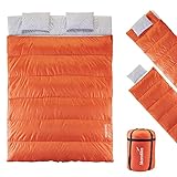 Skandika Schlafsack Iceland Double | XXL Doubleschlafsack...